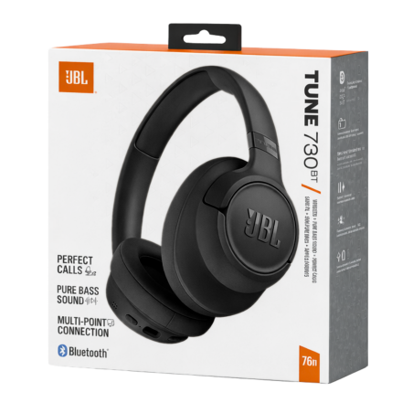 Casque Bluetooth JBL Tune 730BT - JBLT730BTBL | Smarty Paris